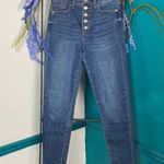 J.Crew  high rise skinny exposed button jeans Photo 1