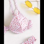 Boutique White & Pink, Rose Petal, Bikini Set Photo 3