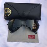 Ray-Ban  Aviators 3025 Black Sunglasses  Photo 0