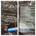 White House | Black Market WHBM Studio Trophy Plaid Black Grey Tweed Knit Double Breasted Blazer 4 Photo 15