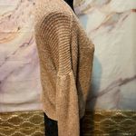 SO  Tan Cardigan Sweater with Textured Knit Photo 2