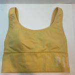 PINK - Victoria's Secret  Mustard Sports Bra Photo 0