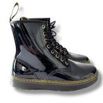 Dr. Martens  Zavala‎ Boots Black Patent Leather Men’s Size 7/ Women’s Size 8 Docs Photo 0