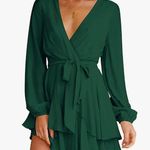 Emerold long sleeve dress Deep V Photo 0