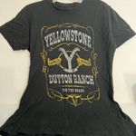 Paramount Yellowstone Dutton Ranch Black T Photo 0