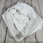 J.Crew Mid Rise Short White Denim Cutoff Frayed Hem Size 32 Photo 7