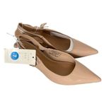 A New Day  Aubrey Slingback Tan Milan Heels with Memory Foam Insole New size 7 Photo 0