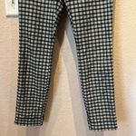 Hollister Women’s Black and White Plaid Stretchy Pants Medium Ultra High Rise Photo 3