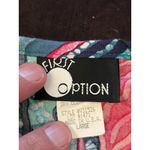 Vintage First Option Shirt Womens Large Abstract Rayon Lined Made USA 90s Photo 4