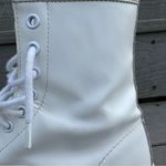 Dr. Martens The Original Airwair 1460 Pascal Mono White Lace Up Boots Photo 3