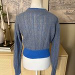 Veronica Beard Mohair & Alpaca Riola Cable-Knit Sweater Size Medium Photo 6