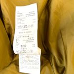 O'2nd L 10/12 Pleated Trench Jacket Coat Belted Hooded Flare Skirt Luxury Green Size L Photo 6