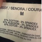 Bandolino Denim Jacket Womens Medium Button Up Dark Wash Classic Jean Coat Photo 6