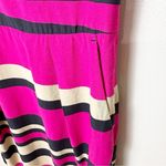 LK Bennett  Martha Striped Shirt‎ Dress Women's Size 2 Sleeveless Career Summer Photo 7