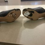 Adrienne Vittadini  Elegant Black Mules 7 M like NEW  no damages Photo 3