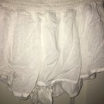 Love Culture  Ivory Flowy Shorts Photo 1