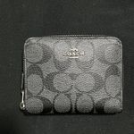 Coach Hand Wallet - Black Leather Photo 2