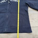 Ralph Lauren VTG Polo Jeans Co.  Y2K Blue Zip Up Embroidered Jacket Womens Sz L Photo 4