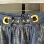 Anthropologie  Madchen Midi Skirt Blue - 4 Photo 1