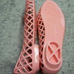 American Apparel Lattice jelly flat sandal NEW! Photo 2