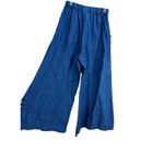 Gorsuch Clea Crop Linen Pant by CP Shades Blue Size XS Photo 7