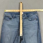 Universal Threads Universal Thread Womens Jeans 14 32R Mid Rise Skinny Distressed Frayed Hem Light Photo 2