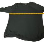 Athleta  Mindset Long Sleeve Crewneck Sweatshirt Size M Nirvana Black‎ Active Photo 10