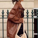 Princess Polly Leather Jacket Photo 0