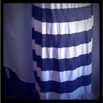 Kenar  grey & white striped maxi dress size medium Photo 2