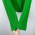 J.Crew Odette Cable Knit Sweater Lady Jacket Cotton Blend Boucle Green S NWT Photo 11