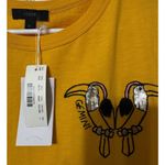 J.Crew Super Cute NWT WOMEN'S L  HOROSCOPE T-SHIRT IN GEMINI‎ Blingbling  Chic Photo 2