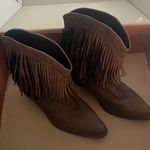 Womens roper tassel cowgirl boots Brown Size 8.5 Photo 0