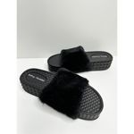 Dirty Laundry  Shoes Womens Size 9 Slide On Sonny Fur Sandals Photo 6