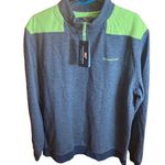Vineyard Vines NWT 1/4 Zip Mock Pullover Shep Sweatshirt Mens XL Women’s 2XL Lime Green & Grey Unisex Photo 0