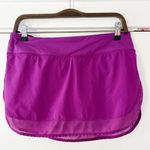 Lululemon Vibrant Purple Athletic Skort Size 10 EUC Photo 0