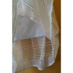 Nicholas Summer Lace Midi A Line Skirt White Cream Size US 2 Photo 5