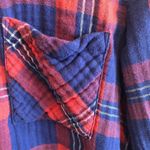Seven7  Red And Blue Plaid Shirt Photo 7