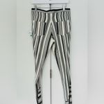 NWT Peter Pilotto Viscose stretch trousers in mirror White size 6 US Black Photo 4