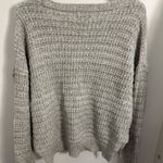 Abercrombie & Fitch Abercrombie Light Grey Knit Sweater Photo 1
