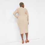 Lane Bryant  Ginger Henley Long-Sleeve Sweater Dress - New - Size 26/28 Photo 1
