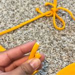 l*space L* Yellow Bikini Set Size Medium Photo 3