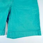 Boden Green Cuffed Shorts WJ035 Size 8 Photo 4