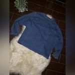 Two Twenty Collection denim open cardigan silver gold studded details sz 3XL Blue Photo 2