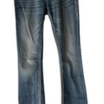 Rock Revival  Karisse Mid Rise Bootcut Jeans Women 27 Long Blue Denim Embellished Photo 0