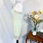 Lilly Pulitzer Remi Blue Horizon Bayview Stripe Metallic Corset Dress Sz 6💛 Photo 6