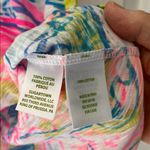 Lilly Pulitzer Pink and Yellow Sleeveless Tank Top with Crew Neck Photo 4