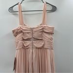 Birdy Grey Elsye Sleeveless Mesh Cutout Bridesmaid Dress in Pale Blush Sz S NWT Photo 6