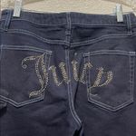 Juicy Couture  Jeans "Abbot” Y2K High Rise Wide Leg Carpenter Bedazzled Sz 11/30 Photo 4
