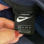 Nike  CROPPED SWEATSHIRT Navy Blue Athleisure Athletic Womens Size XS Photo 5