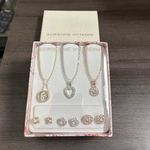 Adrienne Vittadini  New In Gift Box Set of 3 Necklace and 3 Earrings Photo 1